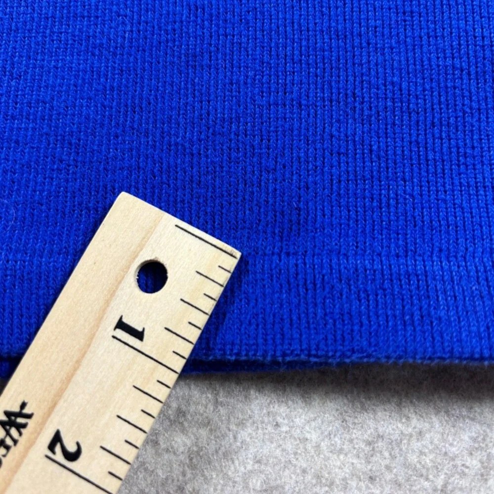 Polo Ralph Lauren Mens XL Quarter Zip Pullover Royal Blue Red Pony Logo Sweater